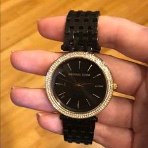 Black Michael Kors watch